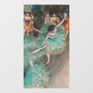 Edgar Degas - Swaying Dancer / Dancer in Green Window Cling