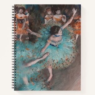 Edgar Degas Swaying Dancer Green Dancer Notebook