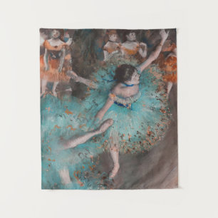 Edgar Degas Swaying Dancer Green Dancer Tapestry