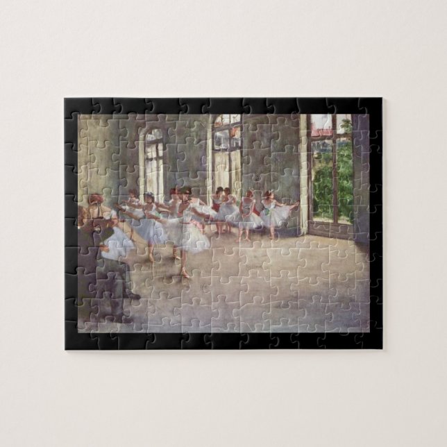 Edgar Degas | The Ballet Rehearsal Jigsaw Puzzle (Horizontal)