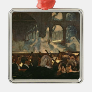 Edgar Degas   The ballet scene, Meyerbeer's opera Metal Ornament
