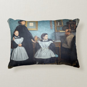 Edgar Degas - The Bellelli Family Accent Pillow