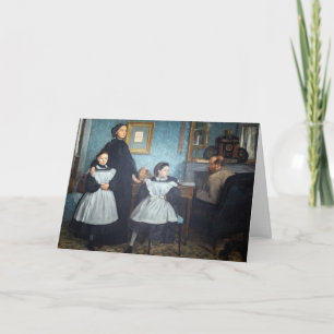 Edgar Degas - The Bellelli Family Card