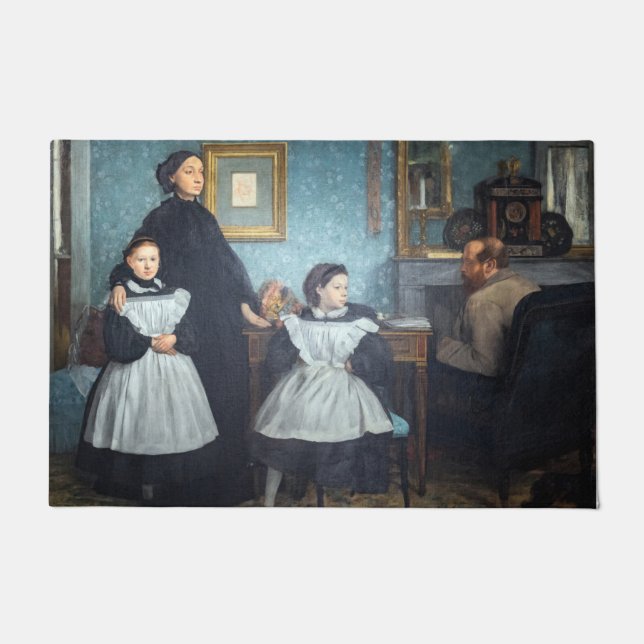Edgar Degas - The Bellelli Family Doormat (Front)