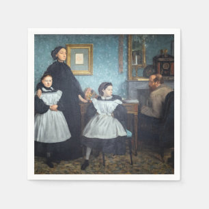 Edgar Degas - The Bellelli Family Napkin