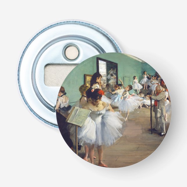 Edgar Degas - The Dance Class Bottle Opener (Front)