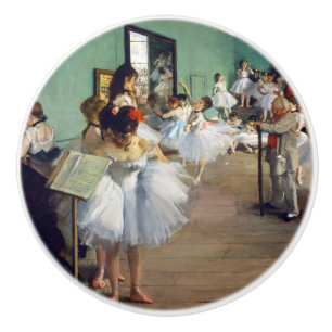 Edgar Degas - The Dance Class Ceramic Knob