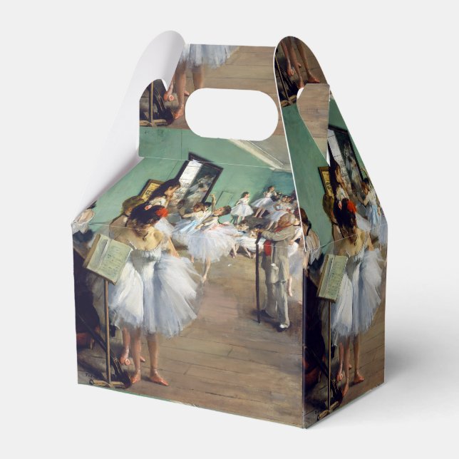 Edgar Degas - The Dance Class Favor Box (Back Side)