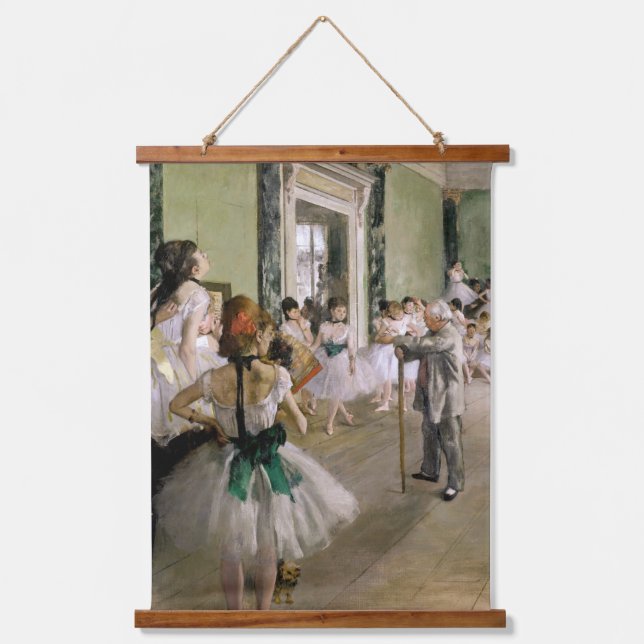 Edgar Degas - The Dance Class Hanging Tapestry (Front)