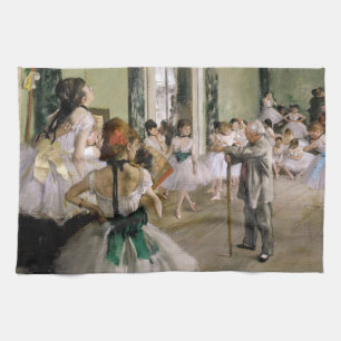 Edgar Degas - The Dance Class Kitchen Towel
