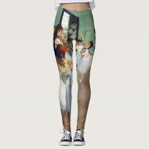 Edgar Degas - The Dance Class Leggings