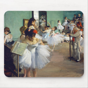 Edgar Degas - The Dance Class Mouse Pad