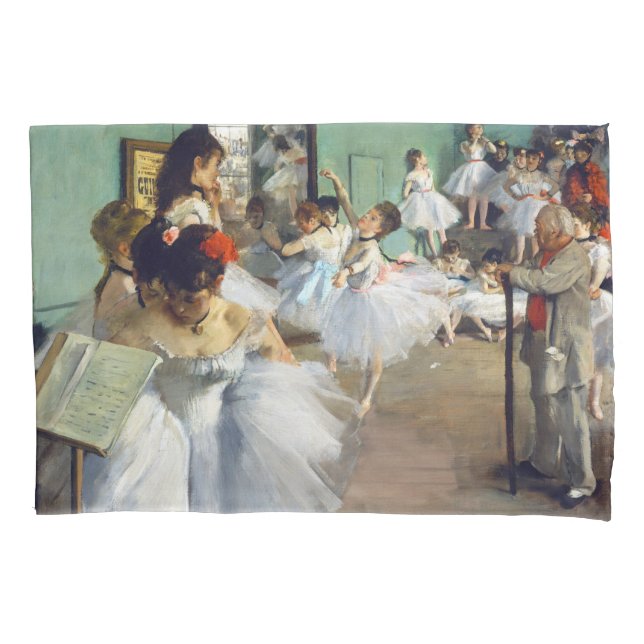 Edgar Degas - The Dance Class Pillowcase (Front)