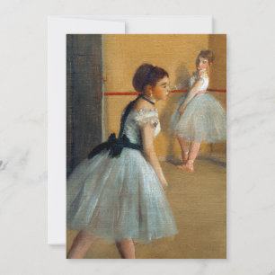 Edgar Degas The Dance Foyer at the Opera Announcement