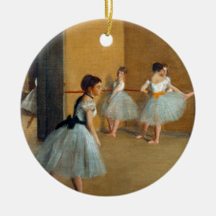 Edgar Degas The Dance Foyer at the Opera Ceramic Ornament