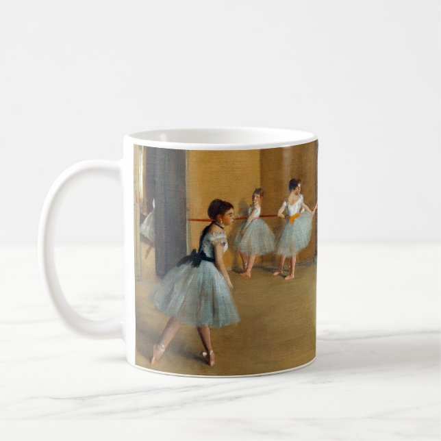 Edgar Degas The Dance Foyer at the Opera Coffee Mug (Left)