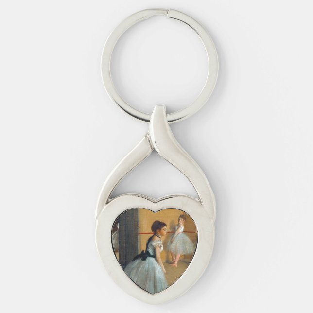 Edgar Degas The Dance Foyer at the Opera Keychain (Front)