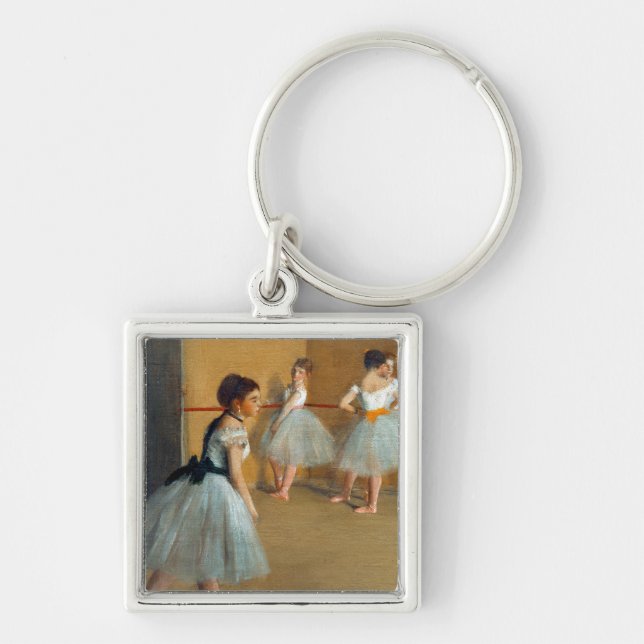 Edgar Degas The Dance Foyer at the Opera Keychain (Front)