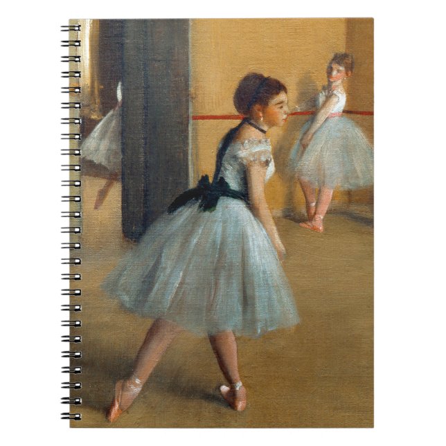 Edgar Degas The Dance Foyer at the Opera Notebook (Front)