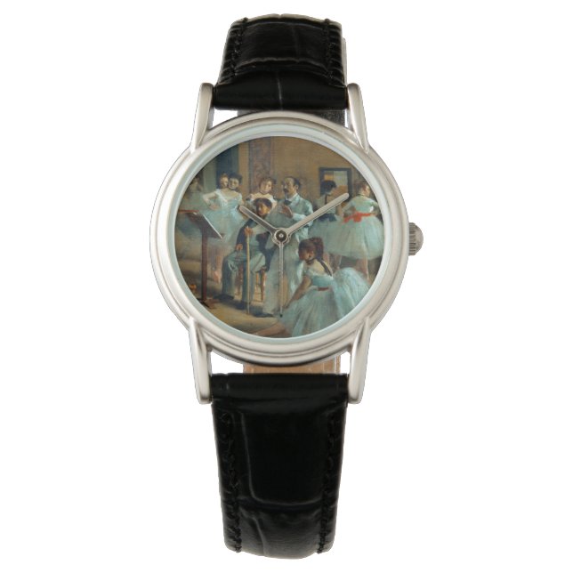 Edgar Degas The Dance Foyer at the Opera Watch (Front)