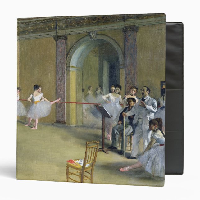Edgar Degas | The Dance Foyer Binder (Front/Inside)