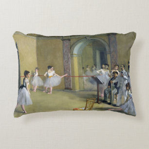 Edgar Degas   The Dance Foyer Decorative Pillow