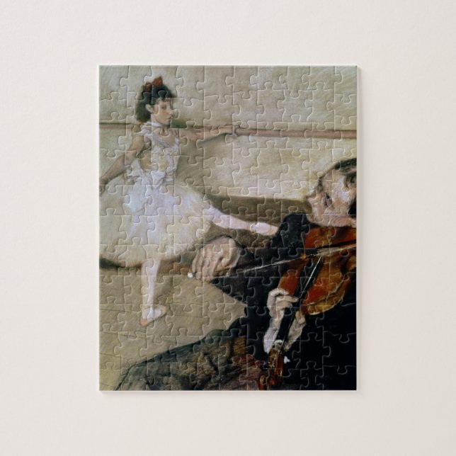Edgar Degas | The Dance Lesson, c.1879 Jigsaw Puzzle (Vertical)
