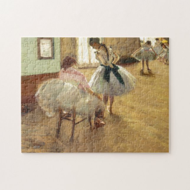 Edgar Degas The Dance Lesson Jigsaw Puzzle (Horizontal)