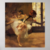 Edgar Degas The Dance Rehearsal