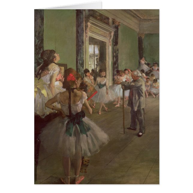 Edgar Degas | The Dancing Class, c.1873-76 (Front)