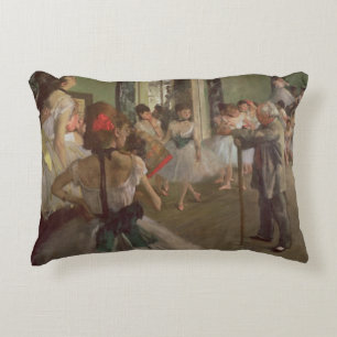 Edgar Degas The Dancing Class, c.1873-76 Accent Pillow
