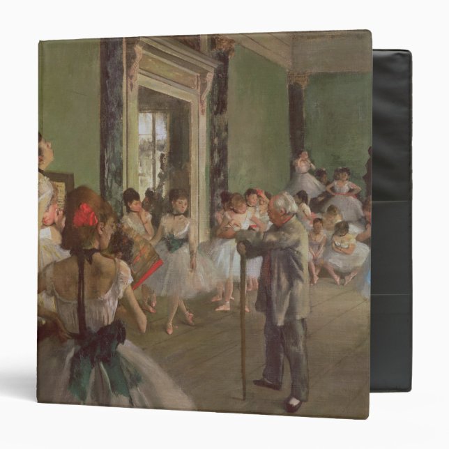 Edgar Degas | The Dancing Class, c.1873-76 Binder (Front/Inside)