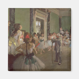Edgar Degas The Dancing Class, c.1873-76 Magnet