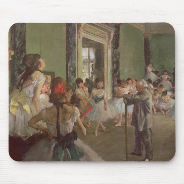 Edgar Degas | The Dancing Class, c.1873-76 Mouse Pad (Front)