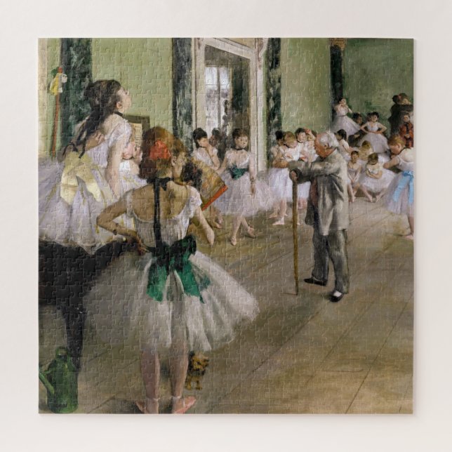 Edgar Degas - The Dancing Class Jigsaw Puzzle (Vertical)
