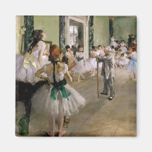 Edgar Degas - The Dancing Class Magnet