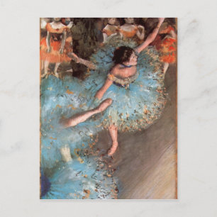 Edgar Degas - The Greens dancers Postcard
