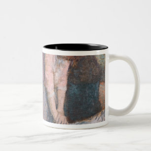 Edgar Degas   The Laundresses, c.1884 Two-Tone Coffee Mug