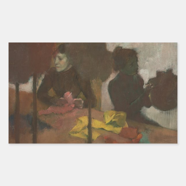 Edgar Degas - The Milliners Sticker (Front)