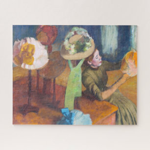 Edgar Degas - The Millinery Shop Jigsaw Puzzle