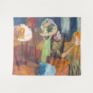 Edgar Degas - The Millinery Shop Tapestry