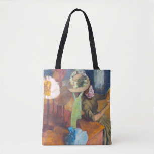 Edgar Degas - The Millinery Shop Tote Bag
