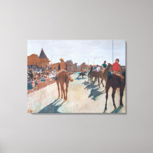 Edgar Degas - The Parade Canvas Print