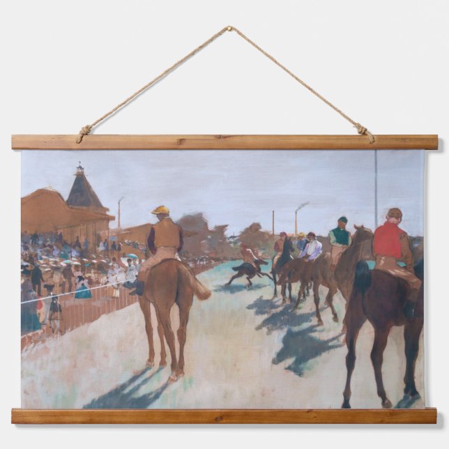 Edgar Degas - The Parade Hanging Tapestry (Front)