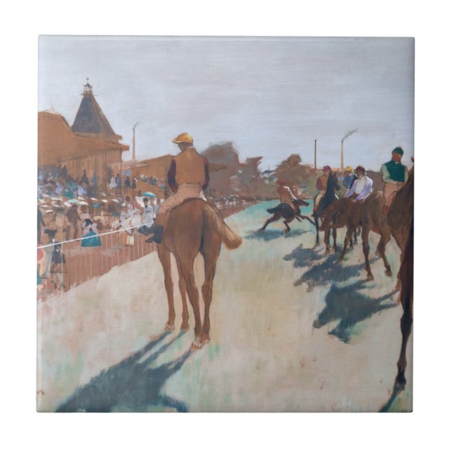 Edgar Degas - The Parade Tile (Front)