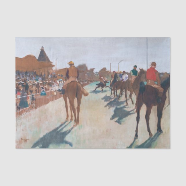 Edgar Degas - The Parade Tissue Paper (Front)