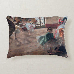 Edgar Degas - The Rehearsal Accent Pillow