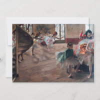 Edgar Degas - The Rehearsal