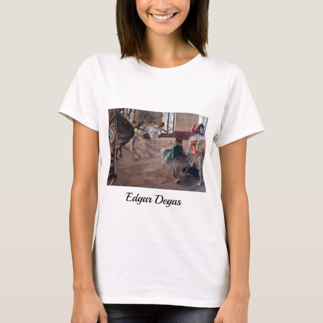 Edgar Degas - The Rehearsal T-Shirt (Front)