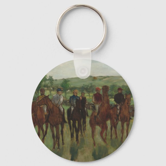 Edgar Degas | The Riders Keychain (Front)